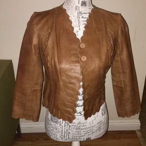 Arden B vintage leather jacket